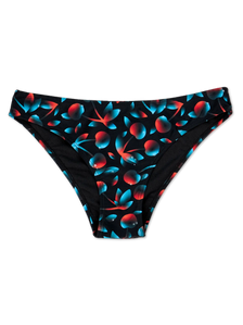 Dół od wesołego bikini Ciemne wiśnie