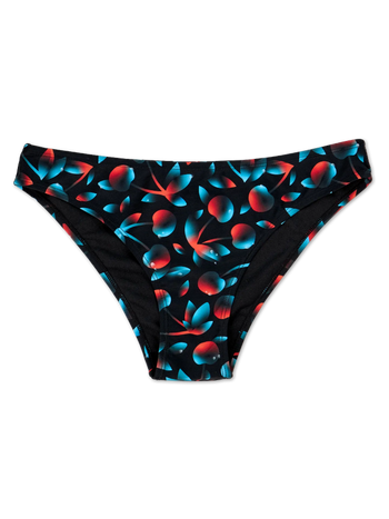 Dół od wesołego bikini Ciemne wiśnie