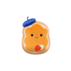 Squishmallows tost francuski z beretem Ennui, 30 cm