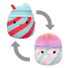Squishmallows 2 w 1 Slushie Tucker i wata cukrowa Bevin, 13 cm