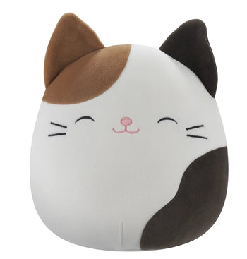 Squishmallows Brązowo-biały kot Cam, 20 cm