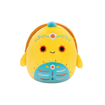 Squishmallows Żółty Day of the Dead żółw morski Thiago, 20 cm