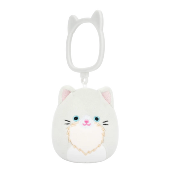 Brelok Squishmallows — Kot długowłosy Zachariah, 9 cm
