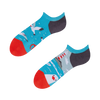 Wesołe skarpetki do sneakersów Mewa
