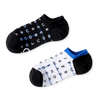 Wesołe skarpetki do sneakersów Krzyżówka