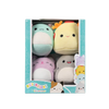 Squishmallows Micromallows 4-pak — Gordon, Tex, Tabitha, Irina