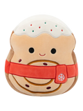 Squishmallows tost cynamonka z czerwonym szalikiem Davey, 20 cm