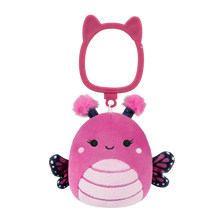 Brelok Squishmallows — Marcelina malinowo-różowy motyl, 9 cm