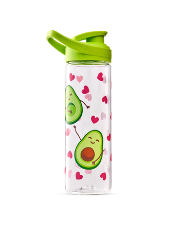 Wesoła butelka na wodę Miłość do awokado 700 ml