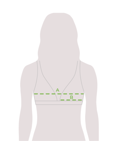 Trójkątna góra od bikini